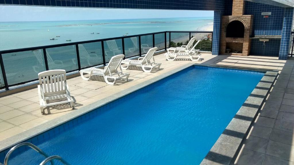 Apartamento Apartamento Luxo 2/4 Beira-Mar Pajucara - Maceio Exterior foto